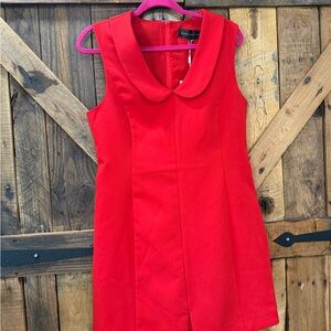 Endless Rose Red Peter Pan Collar Dress – Size L – NWT – $120 Retail